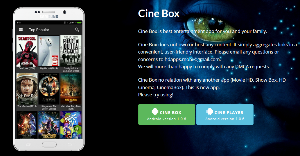 Cinebox Hd App